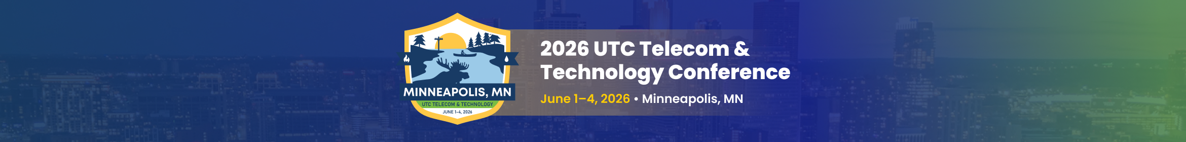 2026 UTC Telecom & Technology Conference Main banner